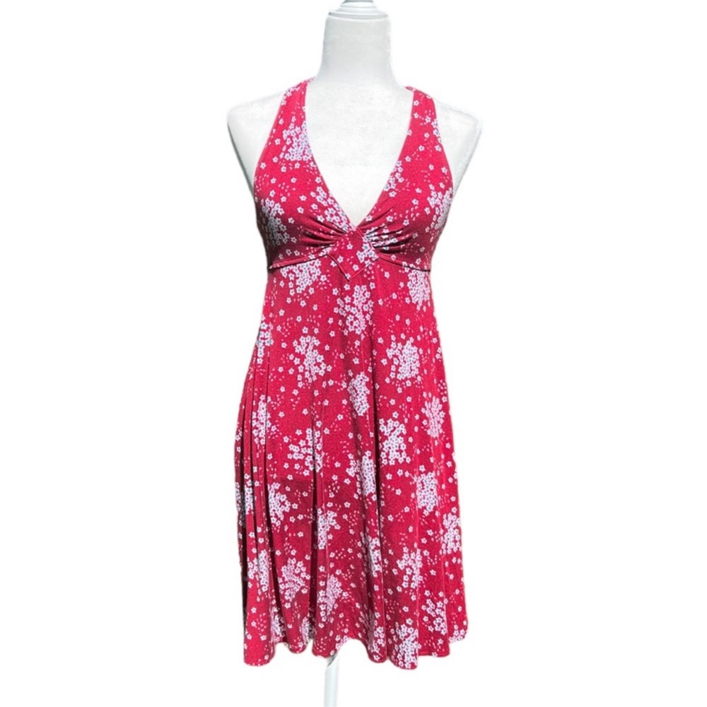 Free people red floral dress
